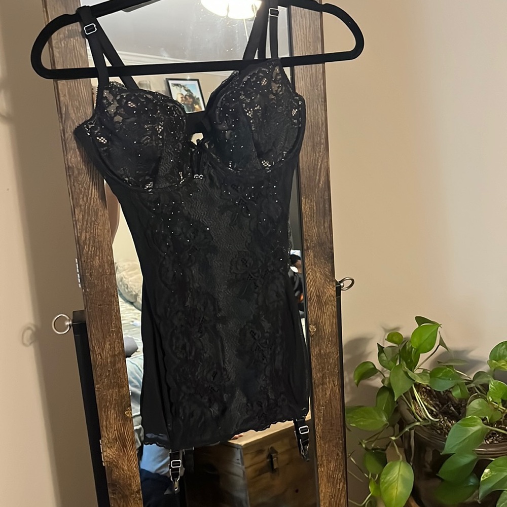 Black lingerie